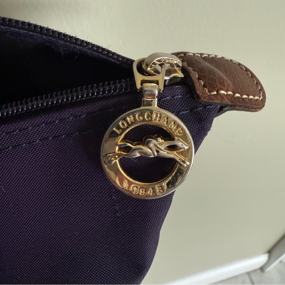 LONGCHAMP Le Pliage Original Large Nylon Tote Bag - Purple/Plum - Picture 4 of 11